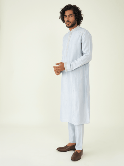 Nehaar Kurta Set by RoohbyRidhimaa with Qala By RoohbyRidhimaa at Kamakhyaa for sustainable fashion