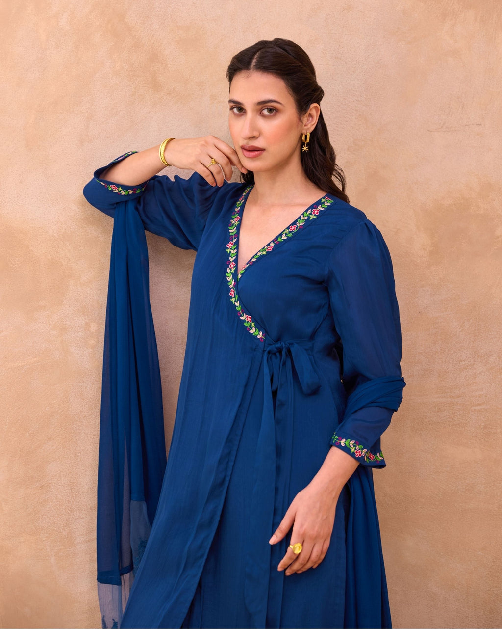 Twilight Bloom Kurta Set by Taro India with at Kamakhyaa for sustainable fashion