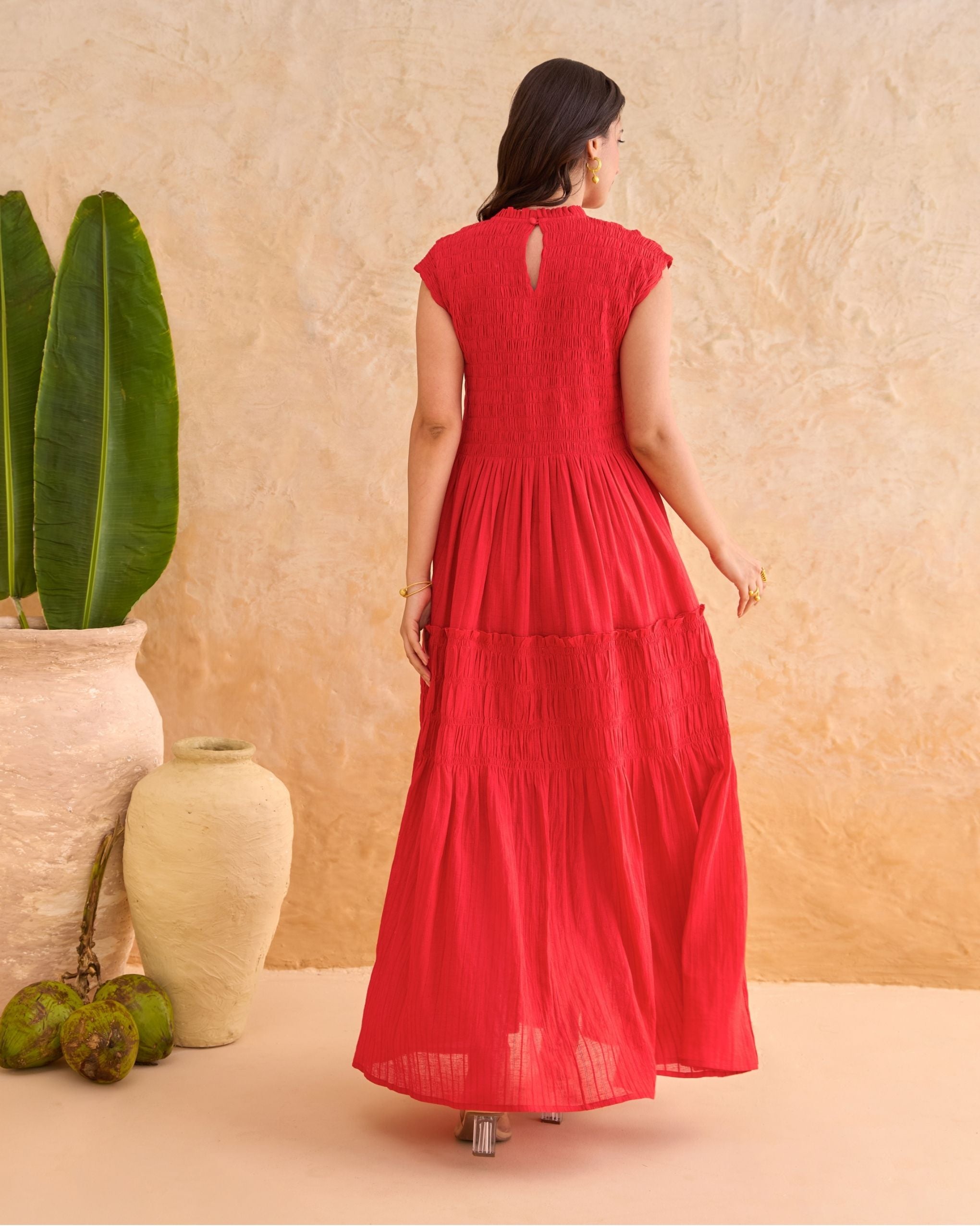 Poppy Breeze Dress by Taro India with at Kamakhyaa for sustainable fashion