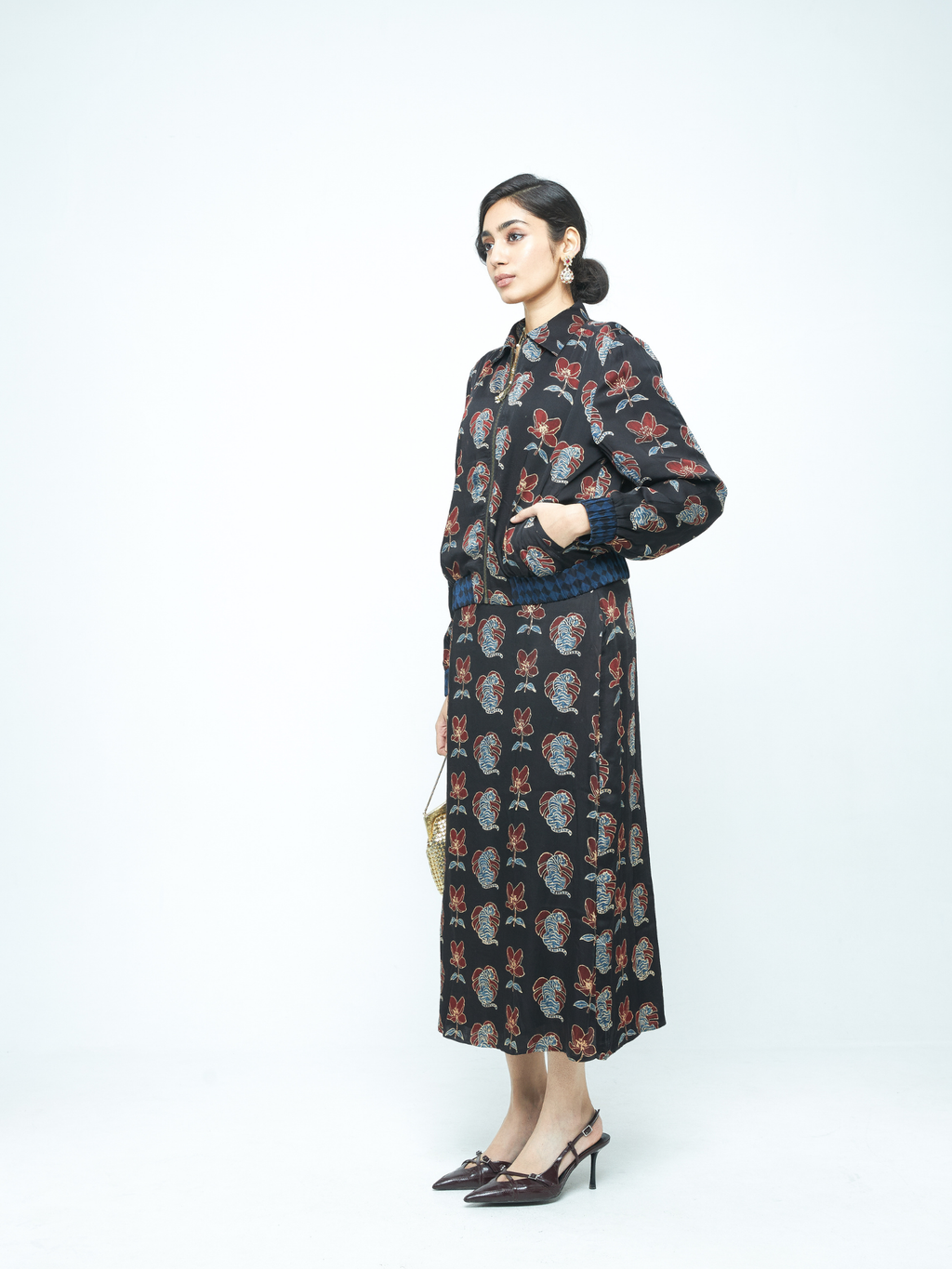Beast Bomber by anushé pirani with Tops & Shirts, Woman co-ord sets, Womenswear at Kamakhyaa for sustainable fashion