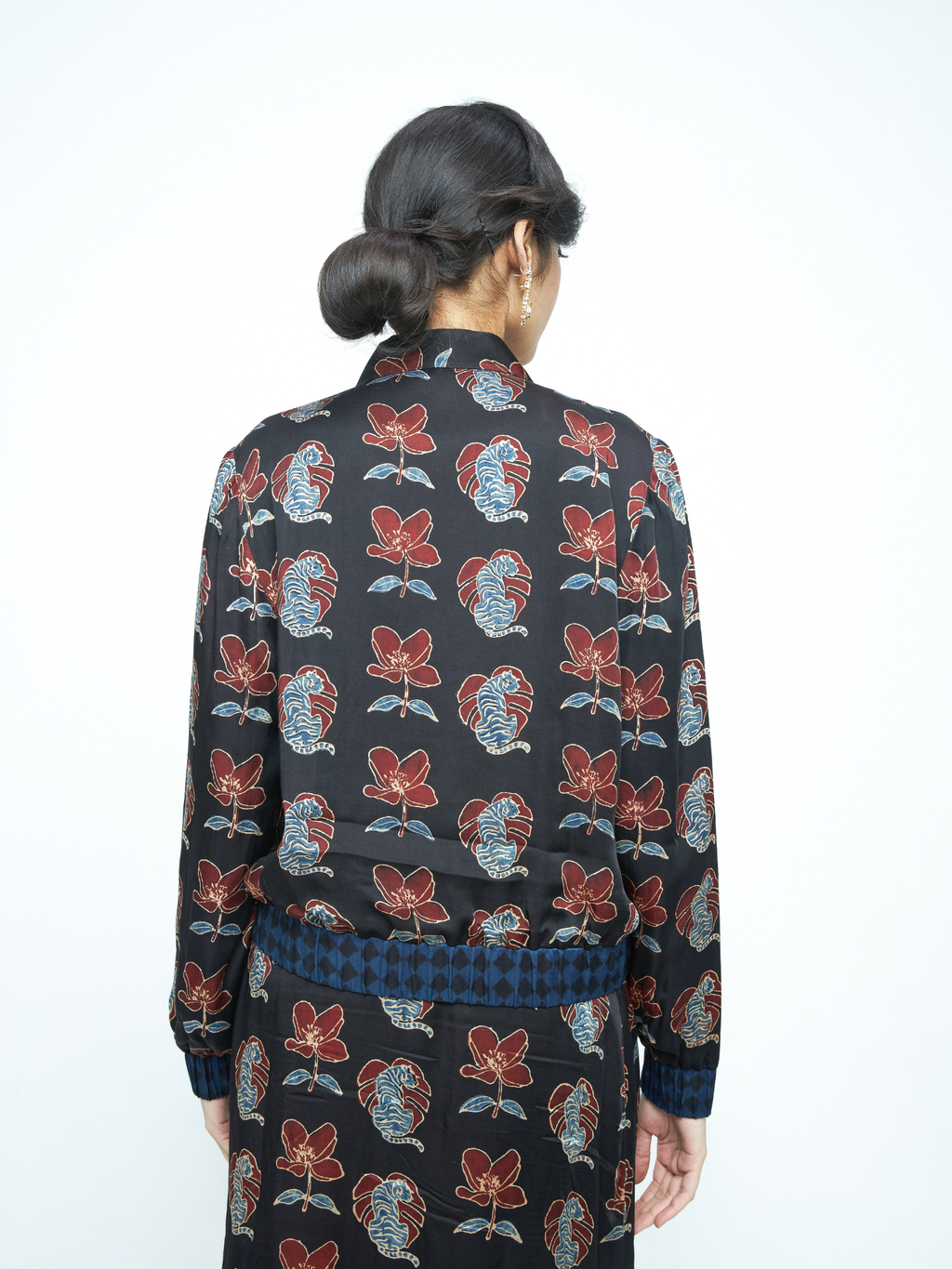 Beast Bomber by anushé pirani with Tops & Shirts, Woman co-ord sets, Womenswear at Kamakhyaa for sustainable fashion