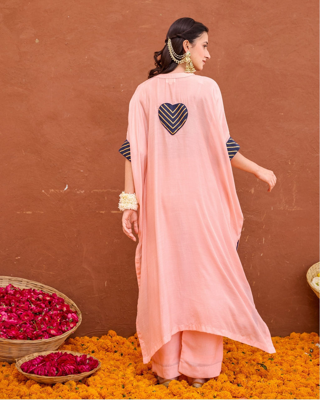 Dhara Kaftan Set by Taro with Saundh by Taro at Kamakhyaa India for sustainable fashion