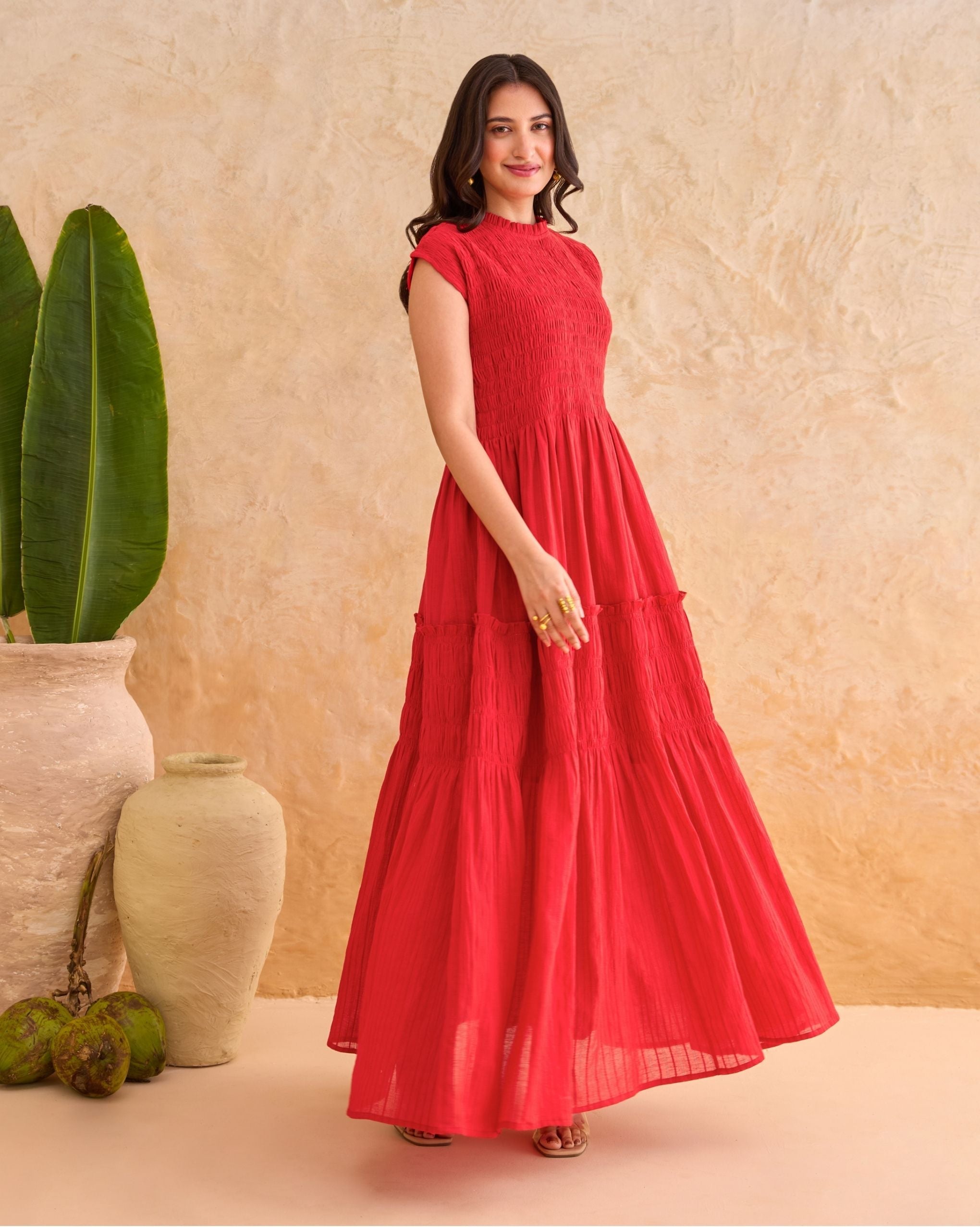 Poppy Breeze Dress by Taro India with at Kamakhyaa for sustainable fashion