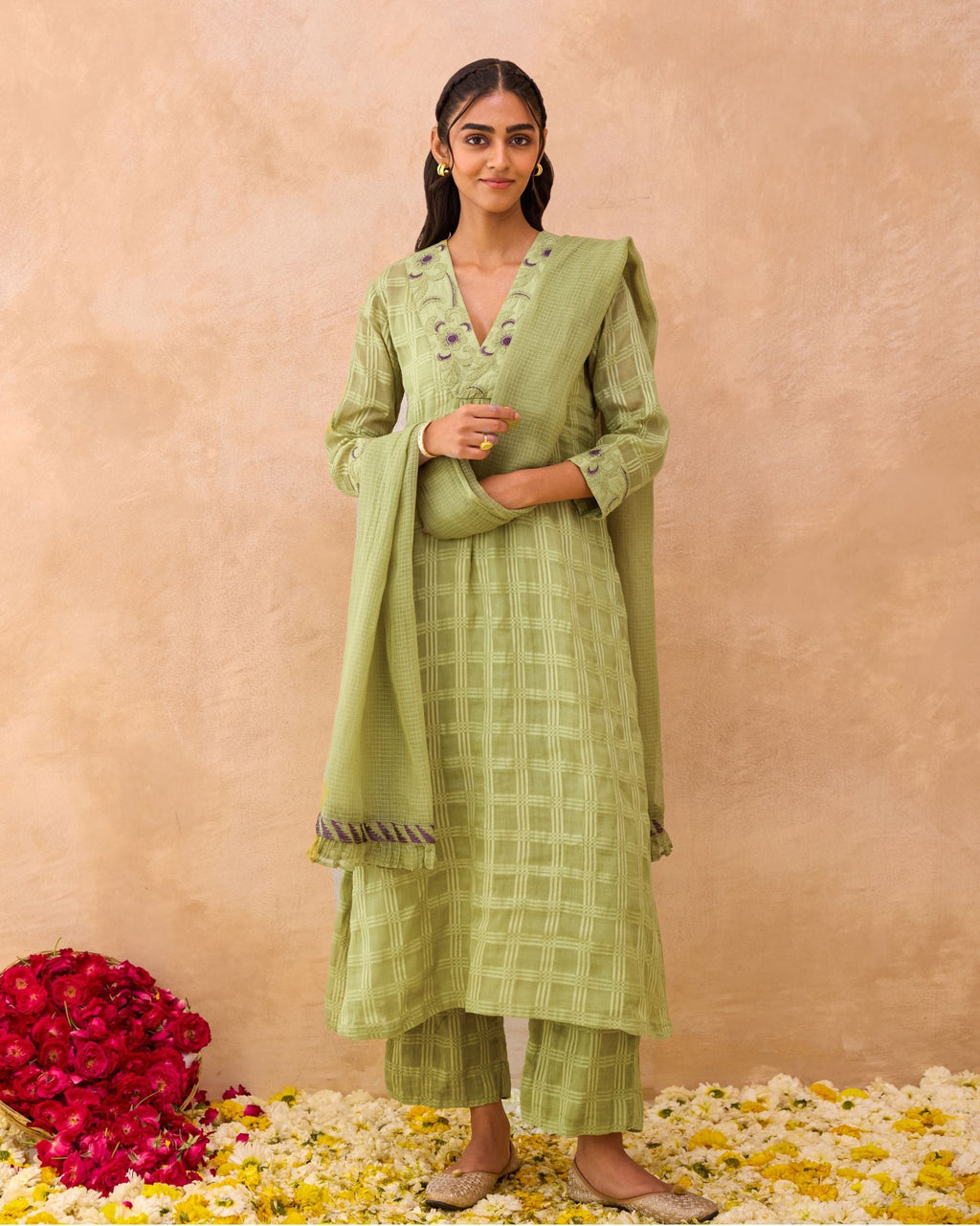 Sage Kurta Se by Taro India with at Kamakhyaa for sustainable fashion