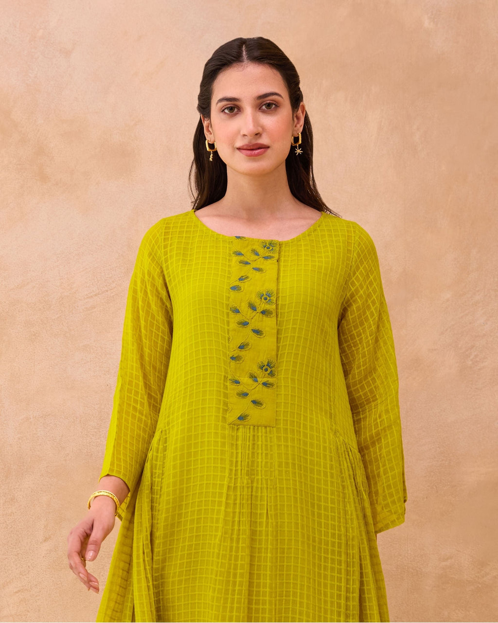 Sunlilt Meadow Dress by Taro India with at Kamakhyaa for sustainable fashion