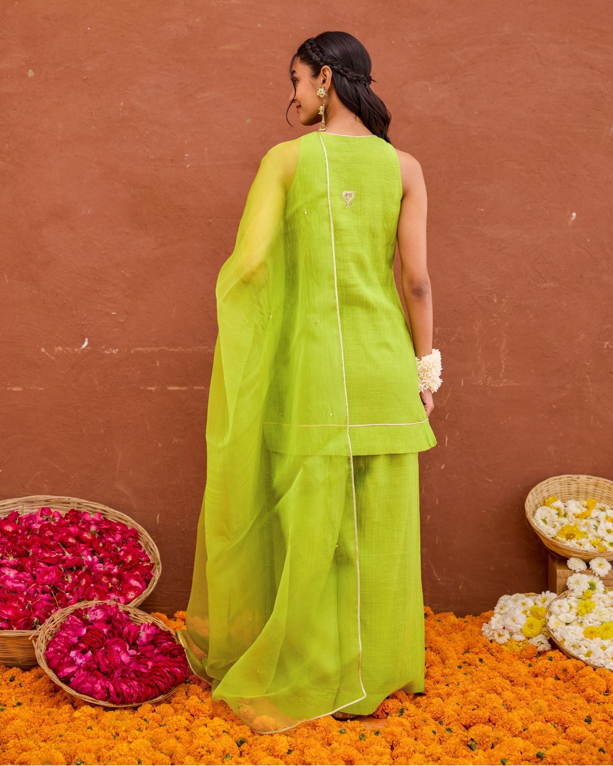 Harini Kurta Set by Taro with Saundh by Taro at Kamakhyaa India for sustainable fashion