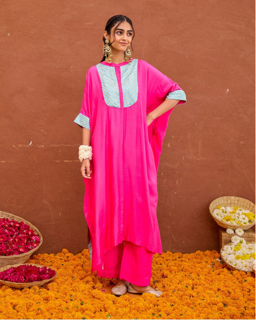 Aira Kaftan Set by Taro with Saundh by Taro at Kamakhyaa India for sustainable fashion