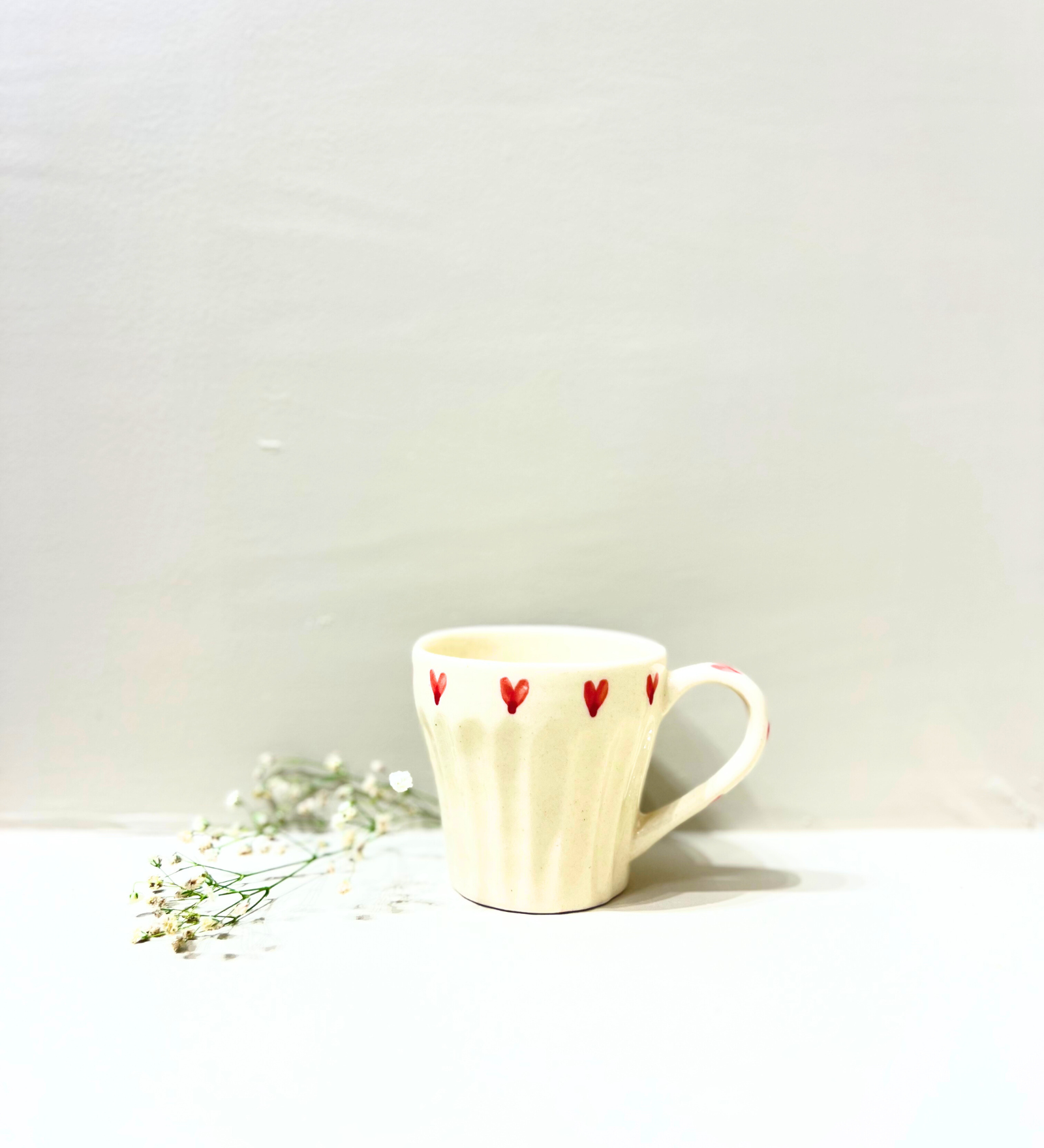 Hearts & Sips – Handcrafted Love Mug by Aetherea World with at Kamakhyaa for sustainable fashion