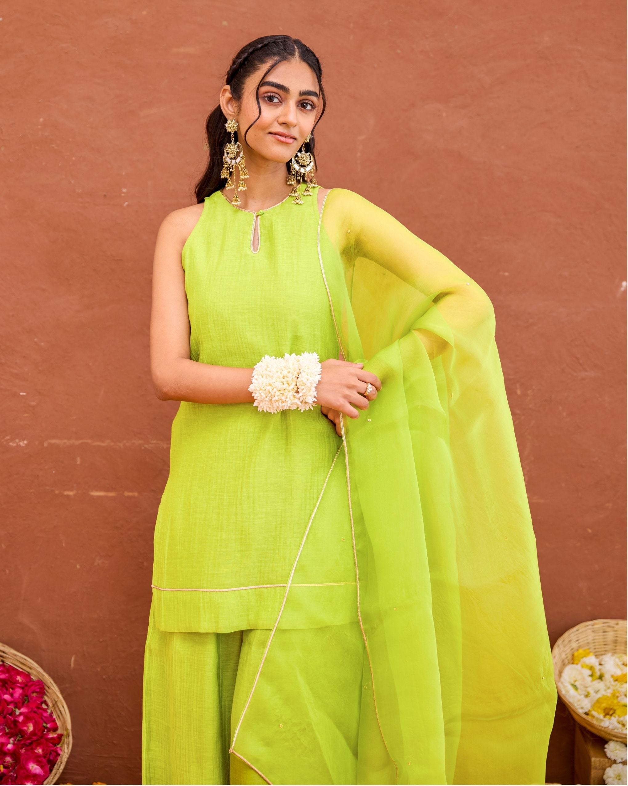 Harini Kurta Set by Taro with Saundh by Taro at Kamakhyaa India for sustainable fashion