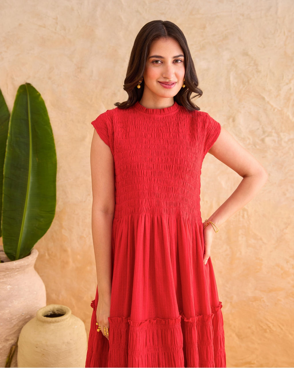 Poppy Breeze Dress by Taro India with at Kamakhyaa for sustainable fashion