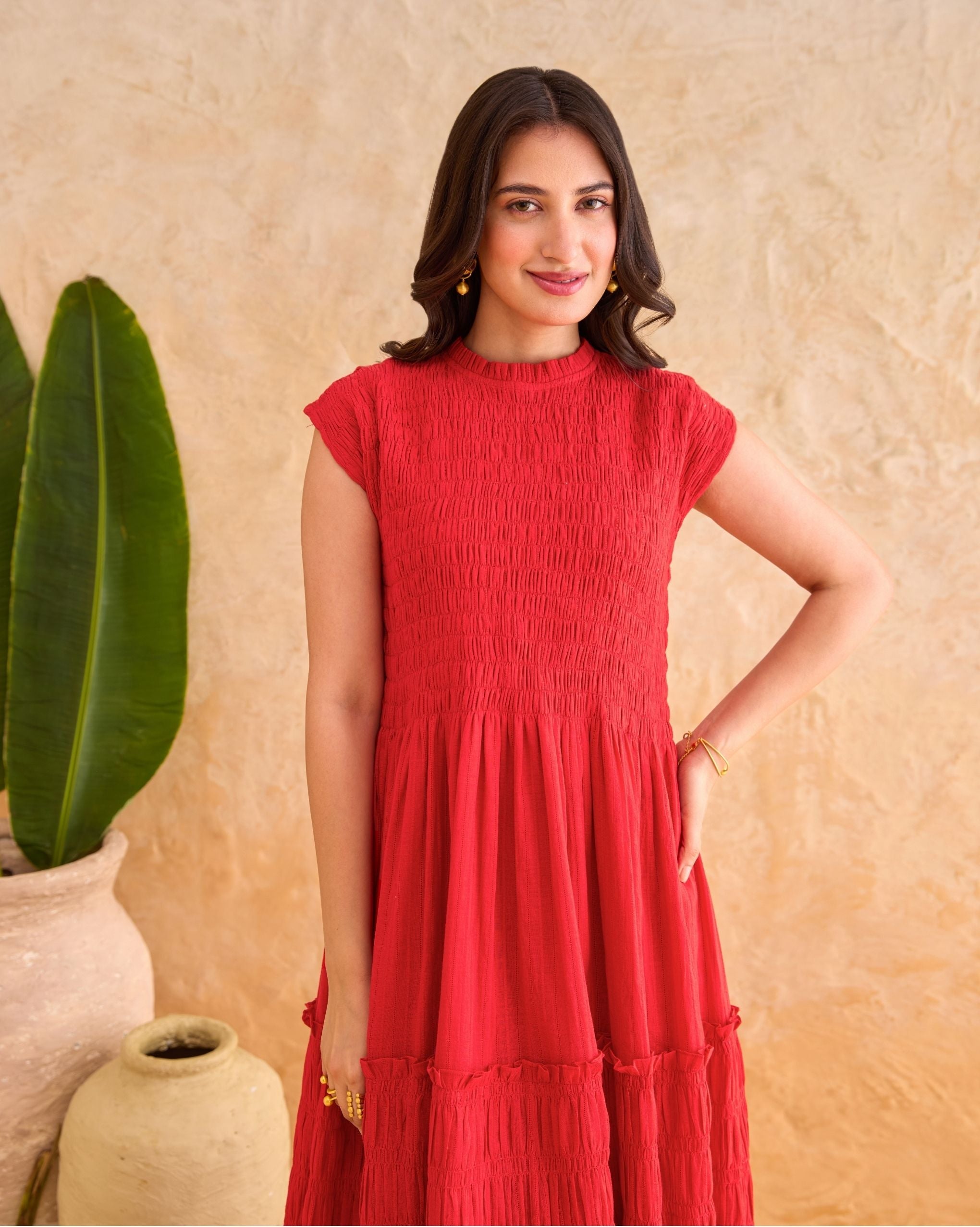 Poppy Breeze Dress by Taro India with at Kamakhyaa for sustainable fashion