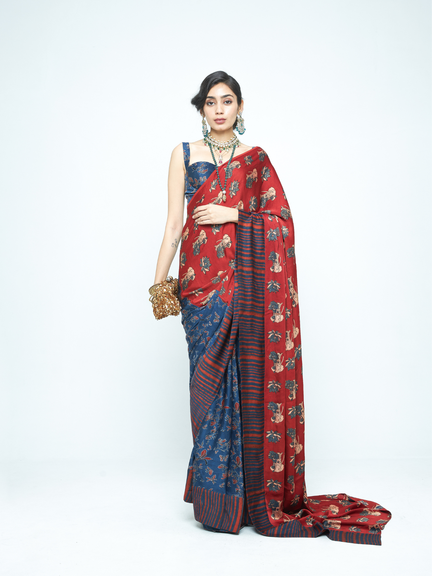 Eden Saree by anushé pirani with Saree, Womenswear at Kamakhyaa for sustainable fashion