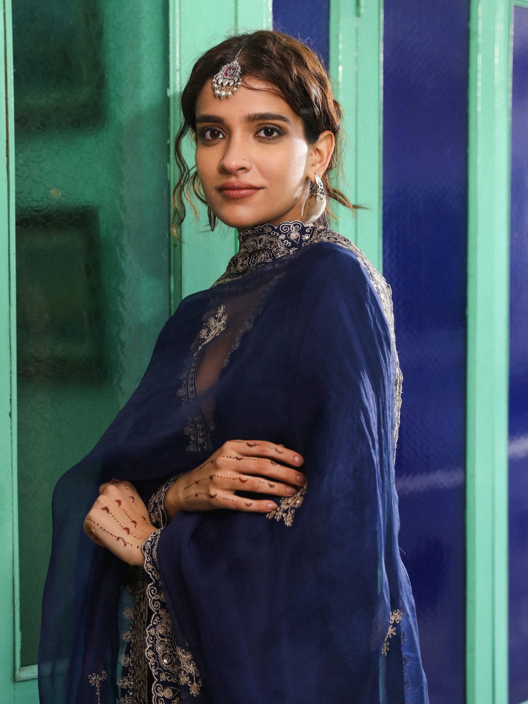 Anadh Kurta Set by RoohbyRidhimaa with Large, Medium, Small, X-Large, X-Small at Kamakhyaa for sustainable fashion