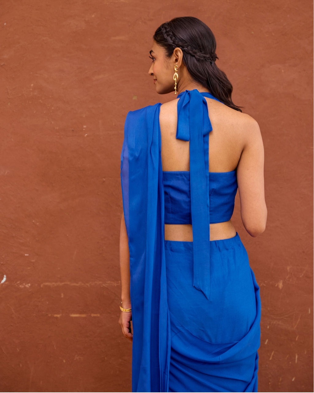 Pariza Saree by Taro with Saundh by Taro at Kamakhyaa India for sustainable fashion