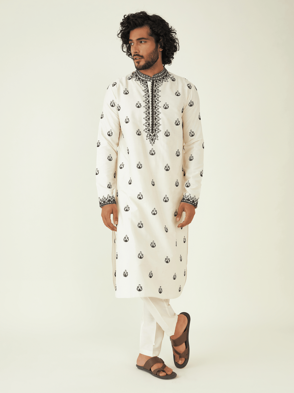 Shimaaz Kurta Set by RoohbyRidhimaa with Qala By RoohbyRidhimaa at Kamakhyaa for sustainable fashion