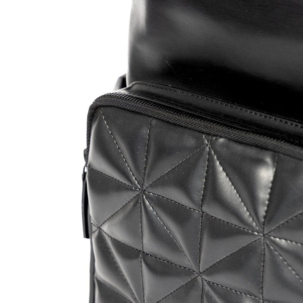 Elm Black Vegan Leather Backpack by Green Hermitage with SS25 at Kamakhyaa for sustainable fashion