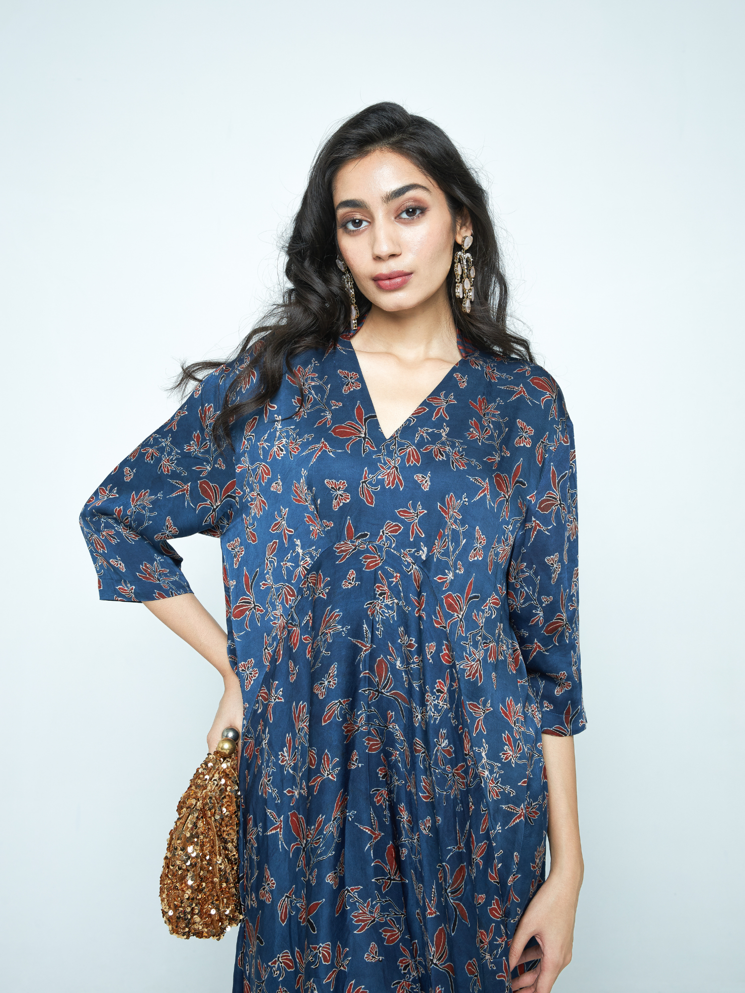 Cascade Dress by anushé pirani with Dresses, Tops & Shirts, Woman co-ord sets, Womenswear at Kamakhyaa for sustainable fashion