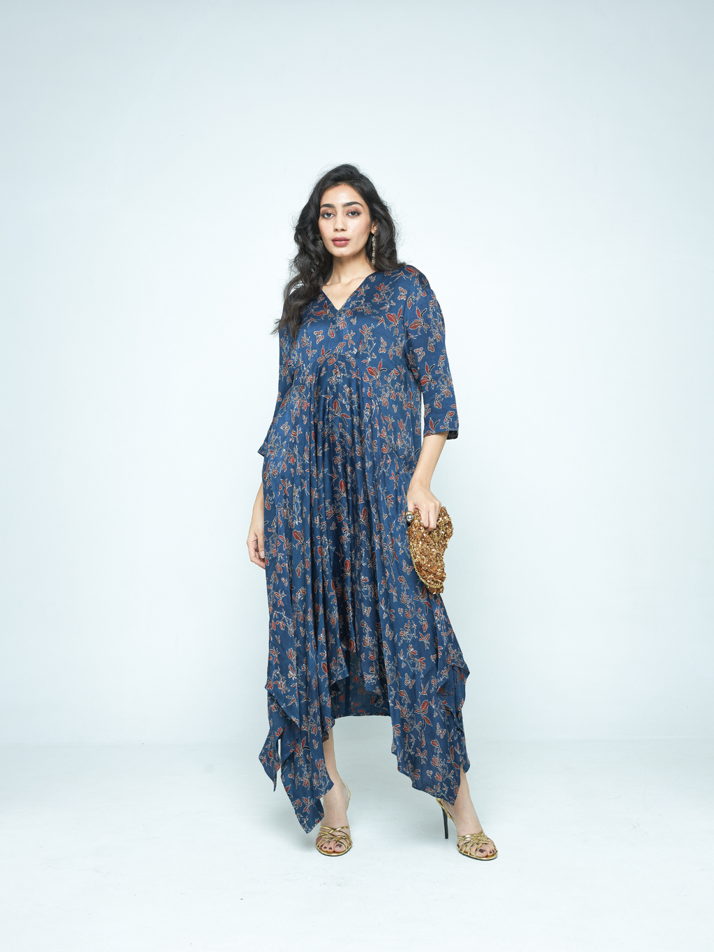 Cascade Dress by anushé pirani with Dresses, Tops & Shirts, Woman co-ord sets, Womenswear at Kamakhyaa for sustainable fashion