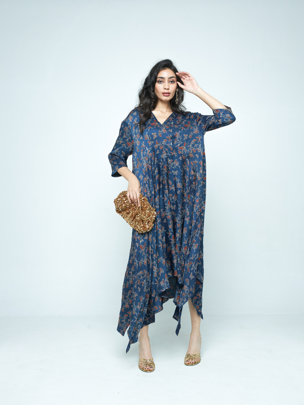 Cascade Dress by anushé pirani with Dresses, Tops & Shirts, Woman co-ord sets, Womenswear at Kamakhyaa for sustainable fashion