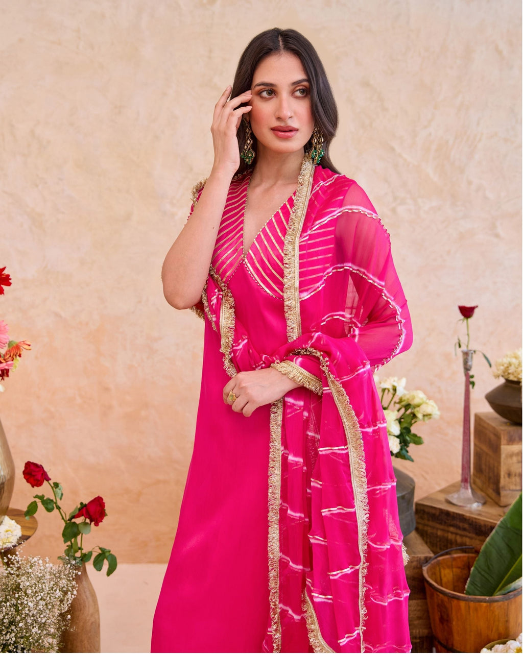 Aarzoo Kurta Set by Taro with Jashn-E-Taro - The Trousseau Edit by Taro at Kamakhyaa India for sustainable fashion