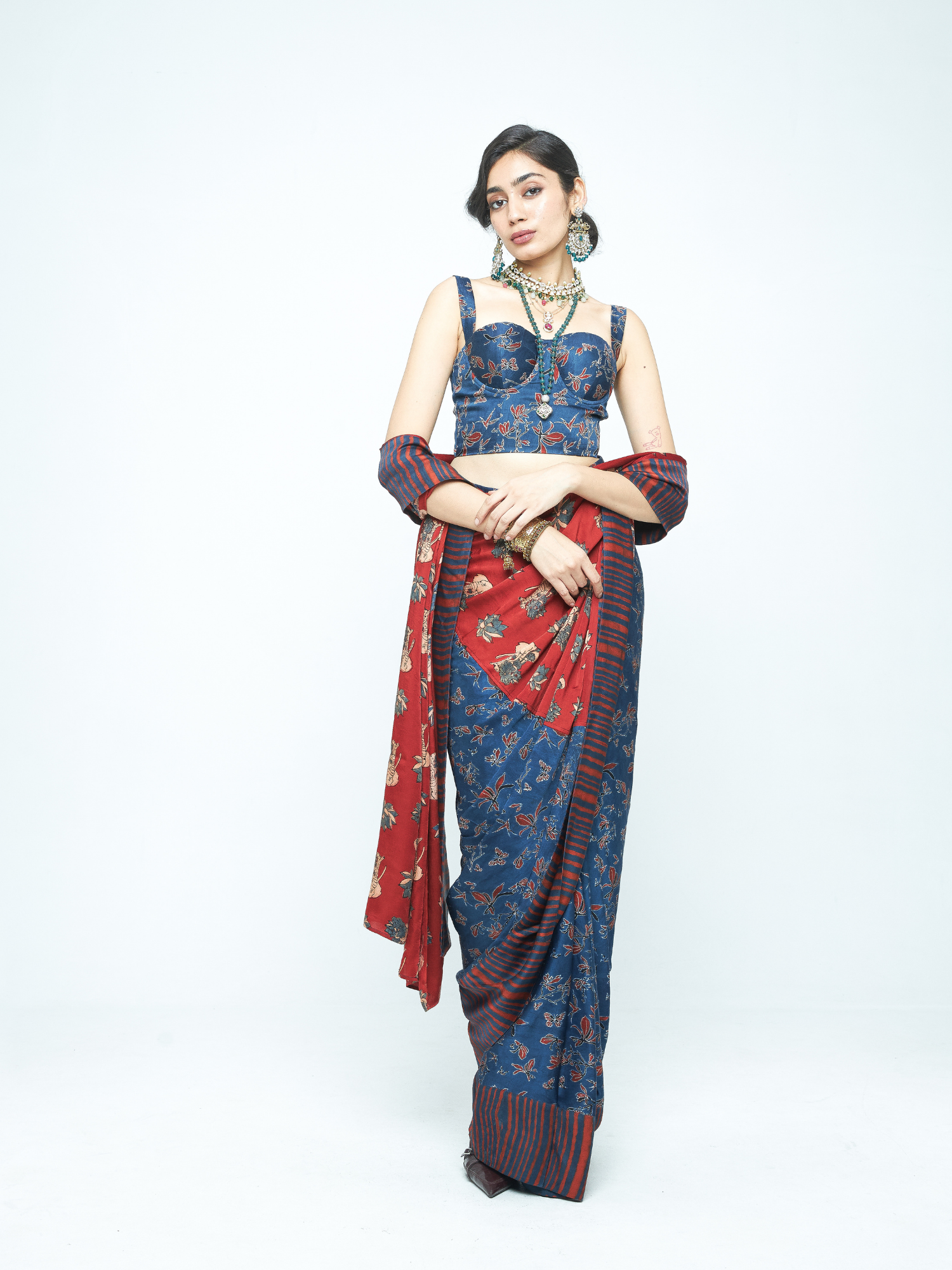 Eden Saree by anushé pirani with Saree, Womenswear at Kamakhyaa for sustainable fashion