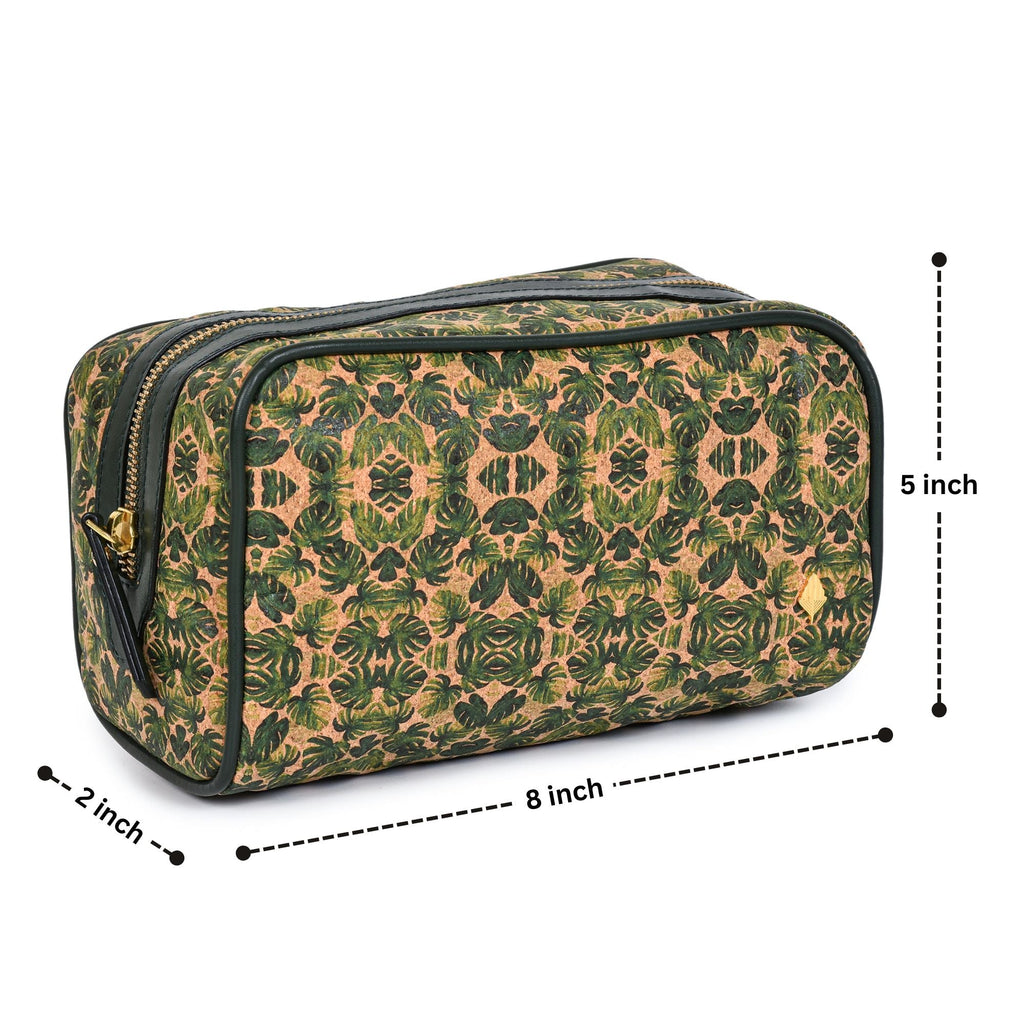 Travel Utility Kit - Green by Green Hermitage with Accents & Accessories, Corporate Products & Travel Accessories by Green Hermitage at Kamakhyaa for sustainable fashion