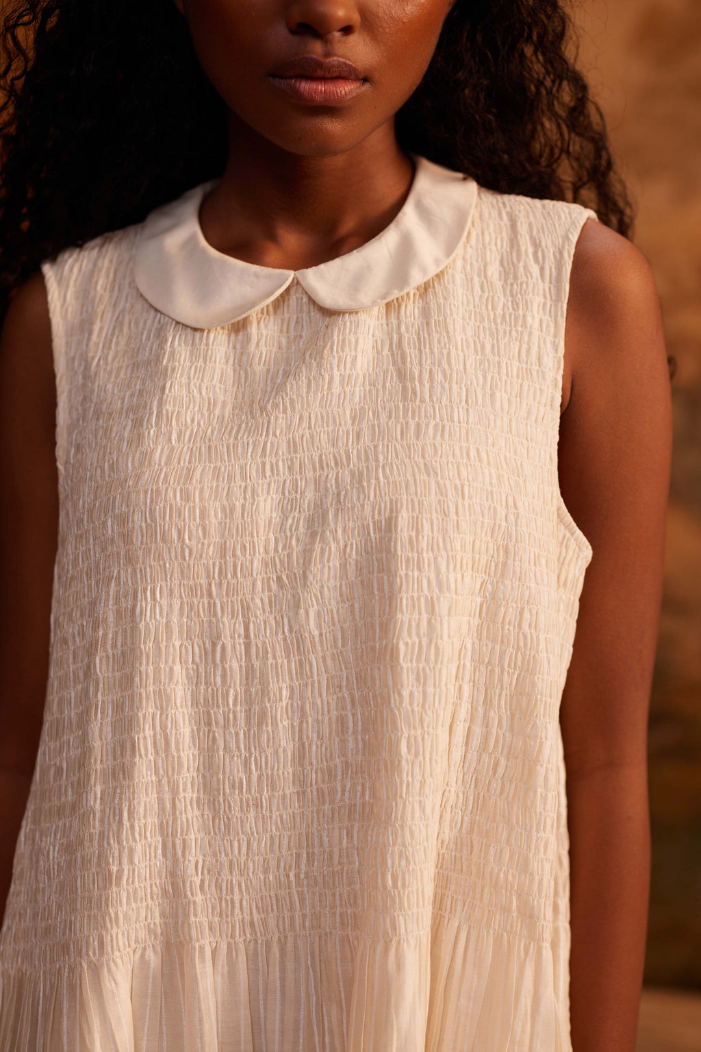 Shibui Stripe Ruching Dress by My Store with Dress at Kamakhyaa for sustainable fashion