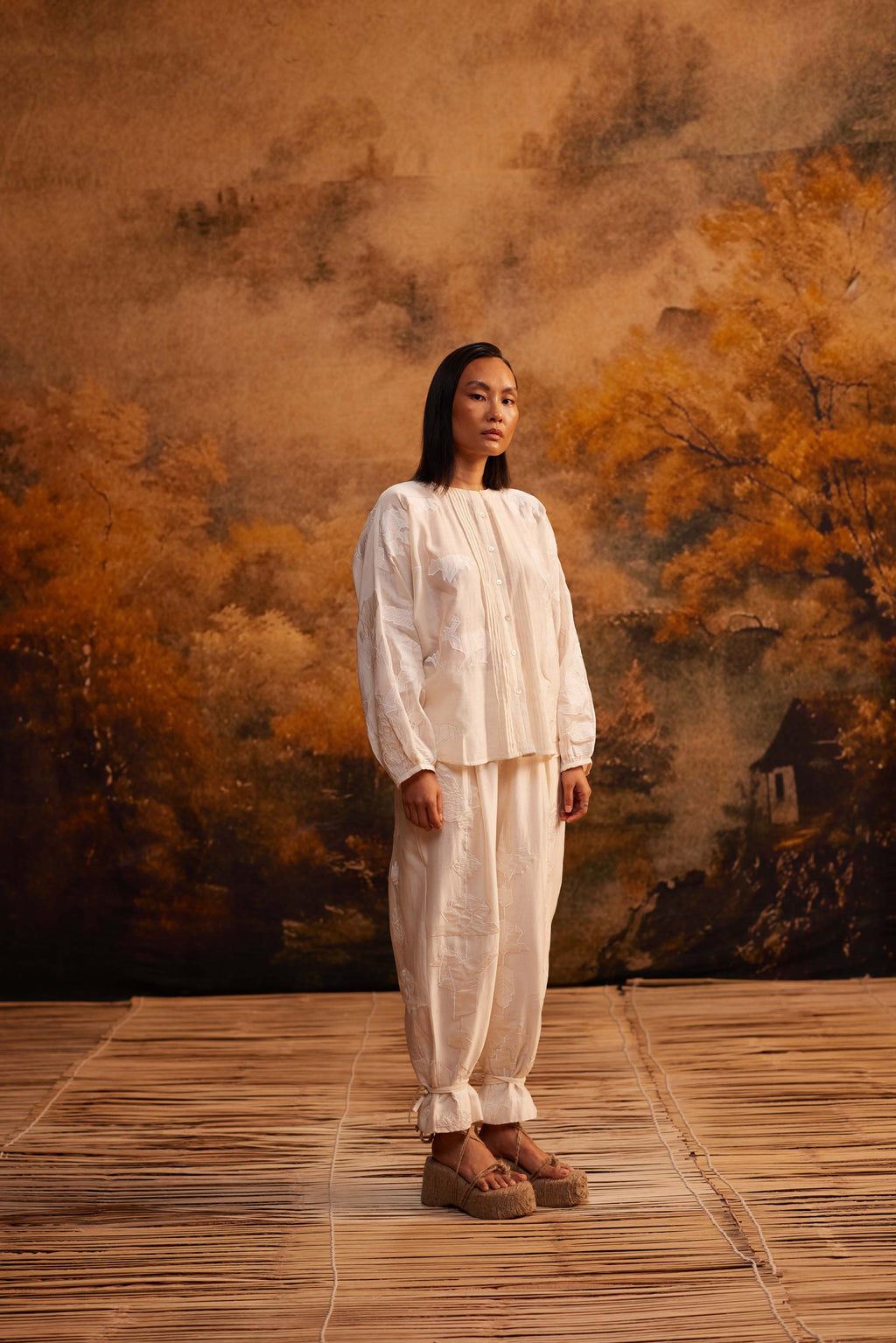 Reiko Drop-Crotch Pants by My Store with Bottom, Pants at Kamakhyaa for sustainable fashion