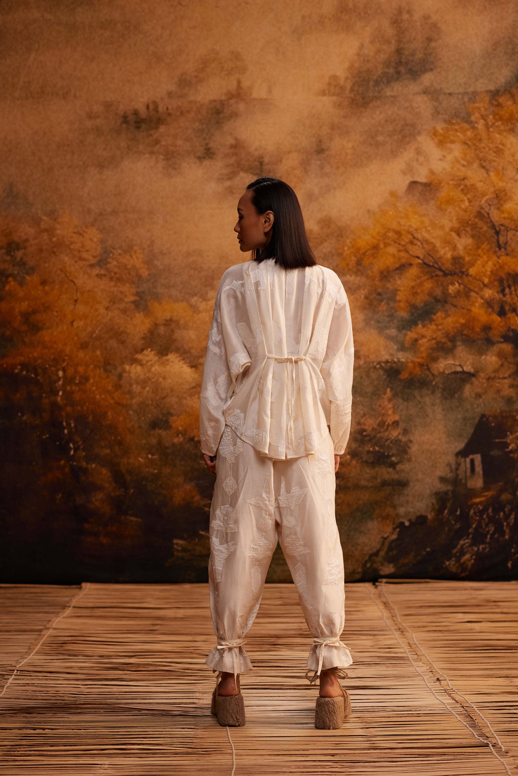 Reiko Drop-Crotch Pants by My Store with Bottom, Pants at Kamakhyaa for sustainable fashion