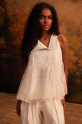 Hana Organza Halter Top by My Store with Top at Kamakhyaa for sustainable fashion
