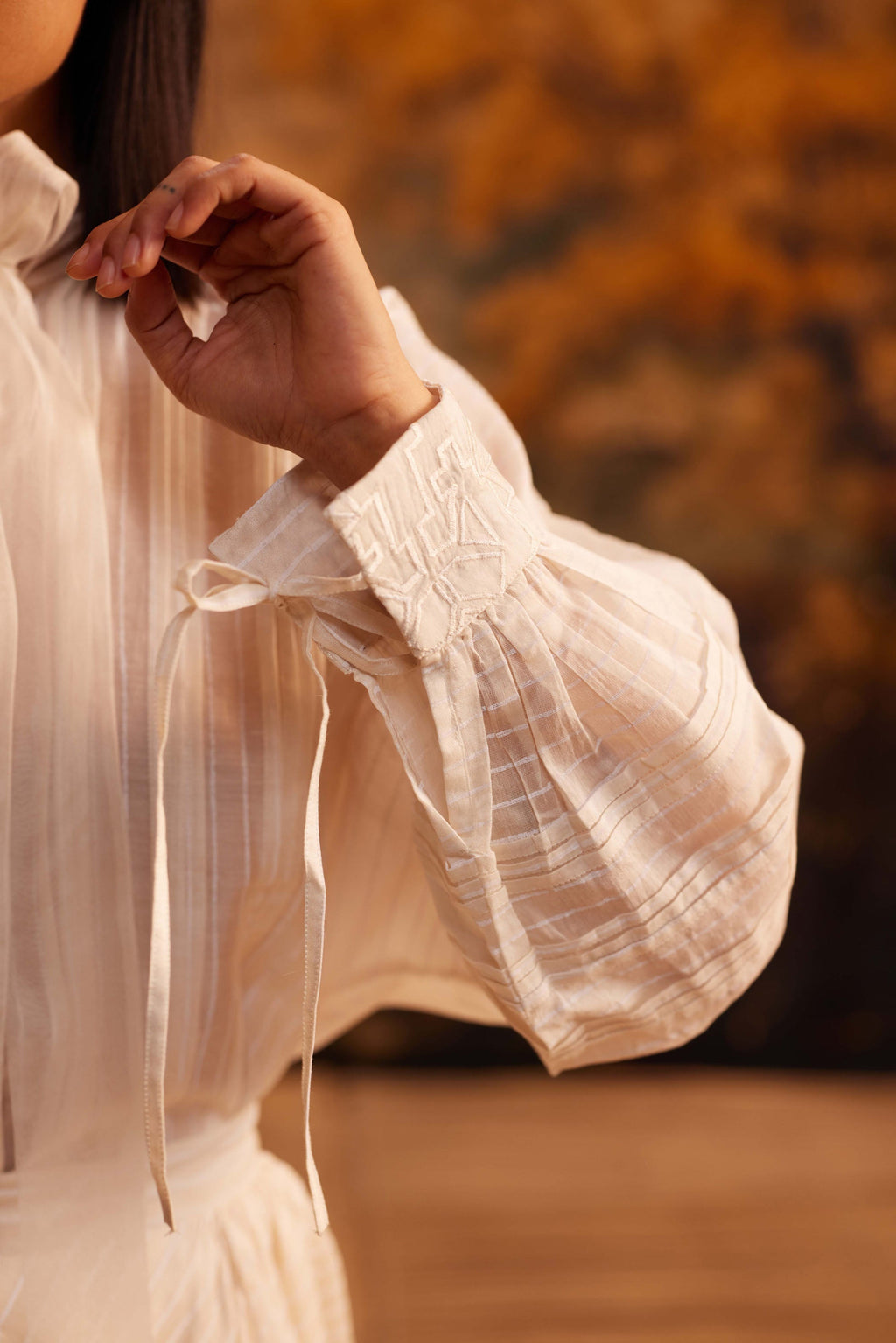 Yama-Ori Dolman Shirt with Ribbon by My Store with Shirt, Top at Kamakhyaa for sustainable fashion