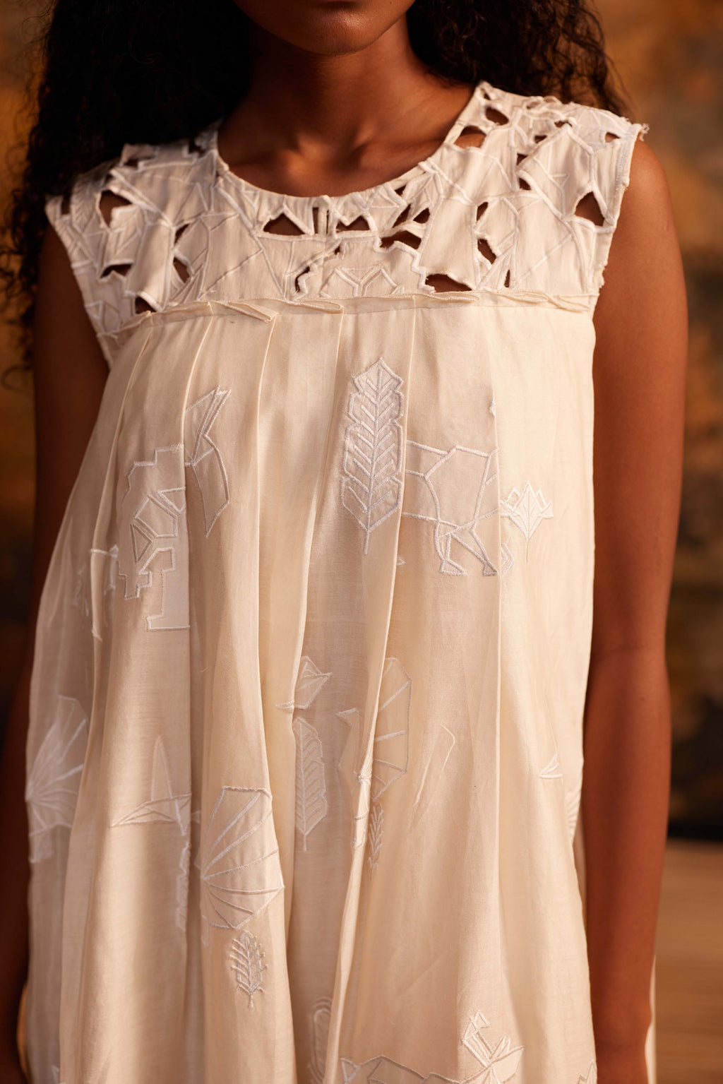 Kujaku Knife Pleat Dress by My Store with Dress at Kamakhyaa for sustainable fashion