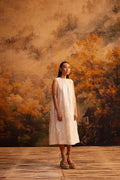 Tani-Ori Applique Ruching Dress by My Store with Dress at Kamakhyaa for sustainable fashion