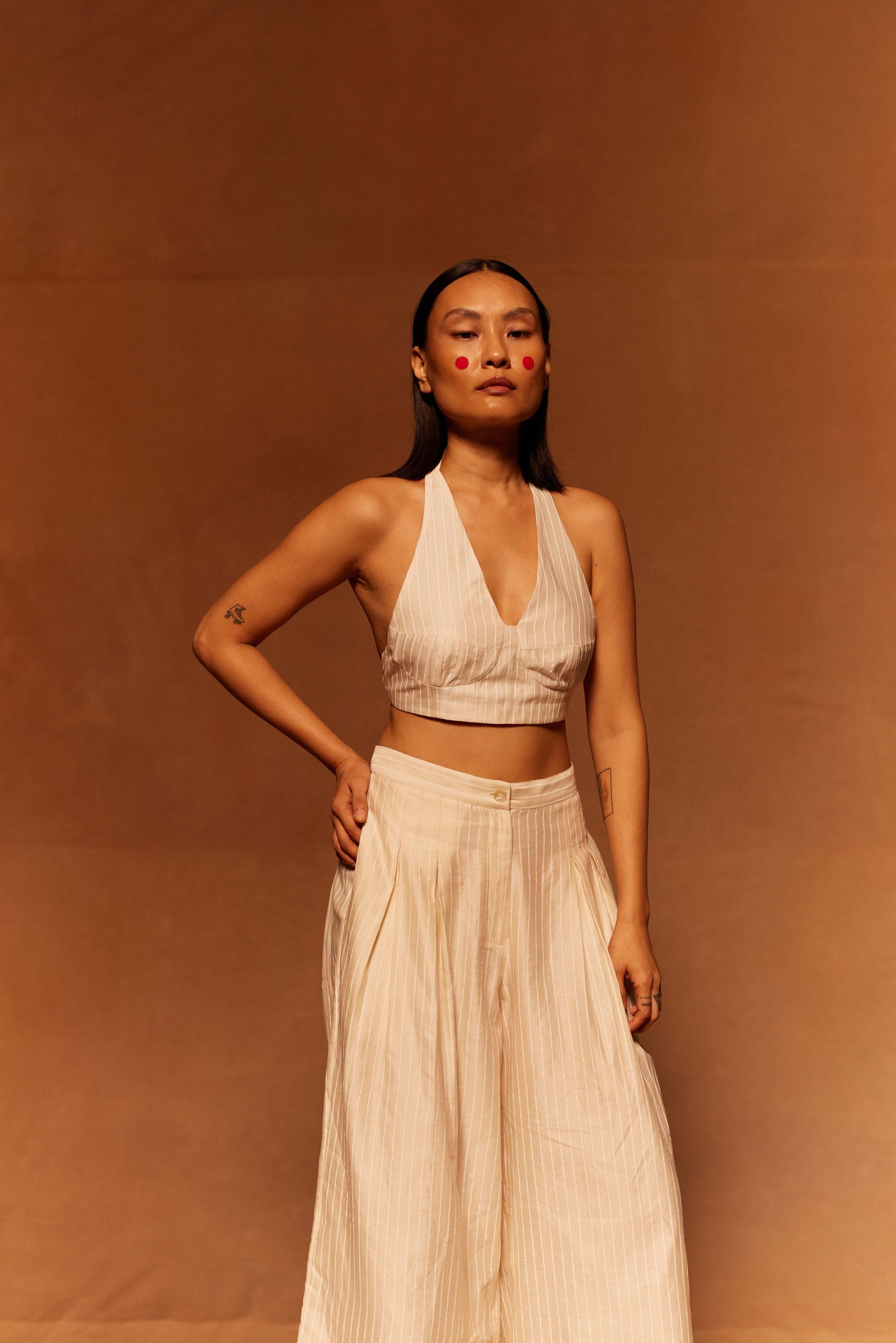 Shunkan Pleated Pants by My Store with Pants at Kamakhyaa for sustainable fashion