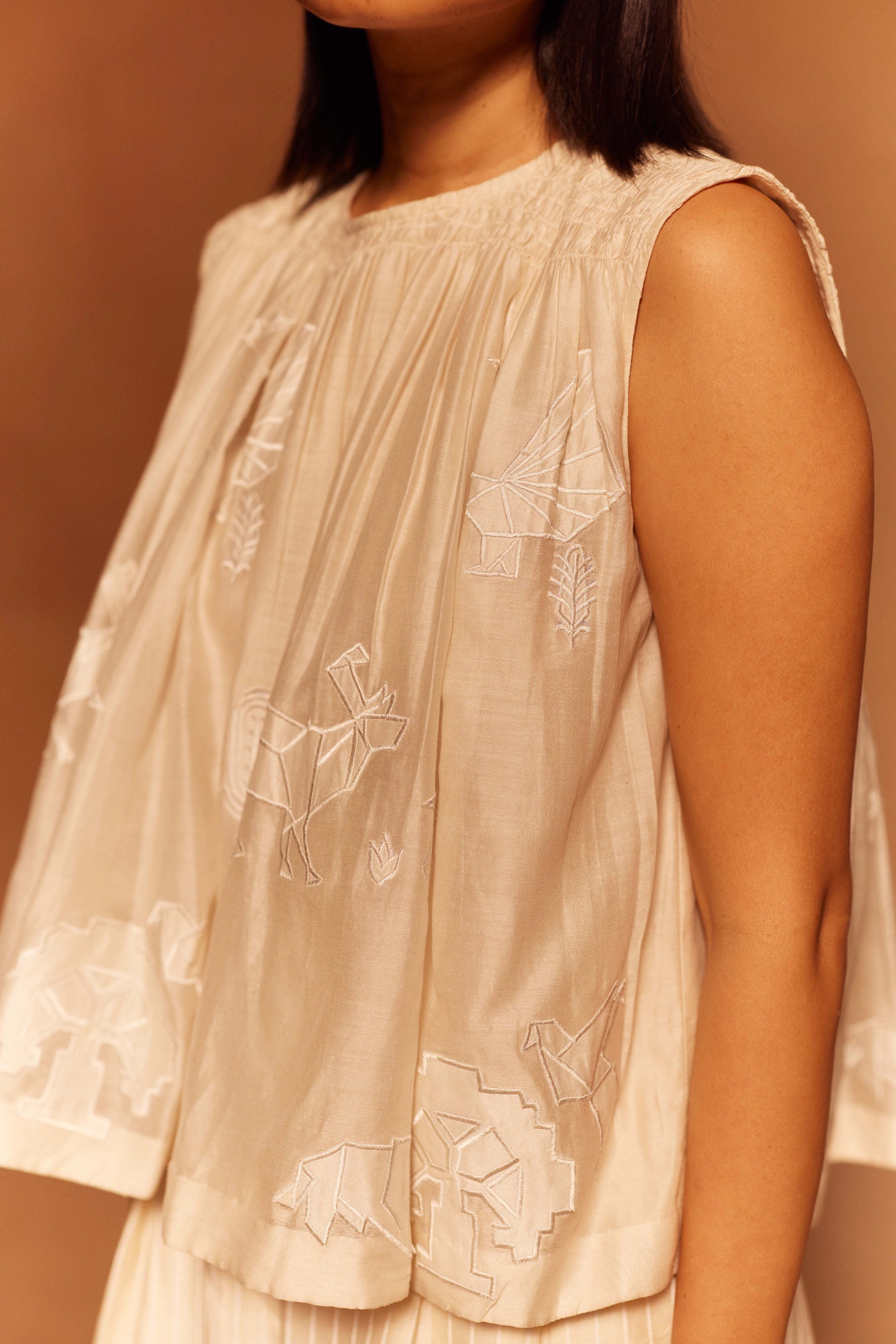 Heion Ruching Top by My Store with Top at Kamakhyaa for sustainable fashion