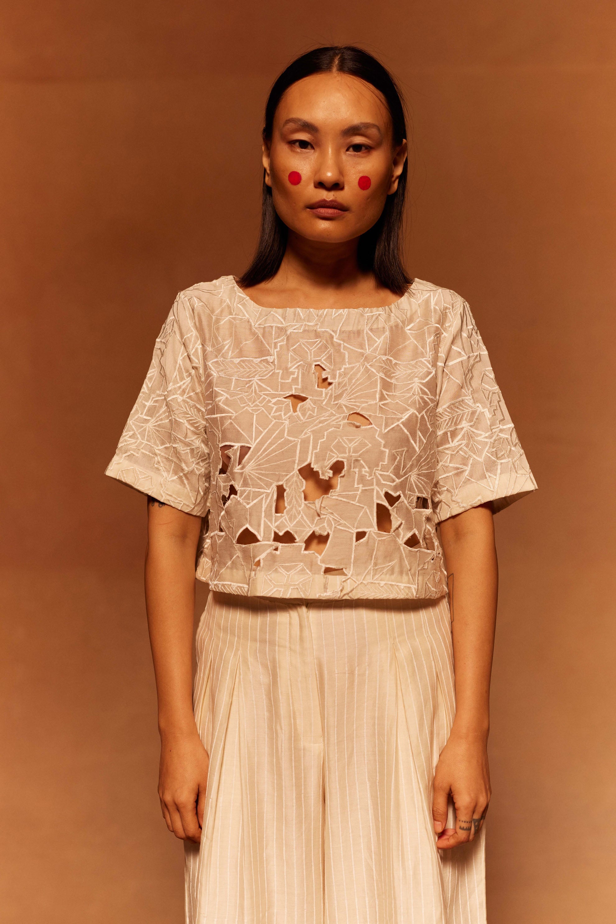 Avame Cut Work Top by My Store with Blouse, Top at Kamakhyaa for sustainable fashion