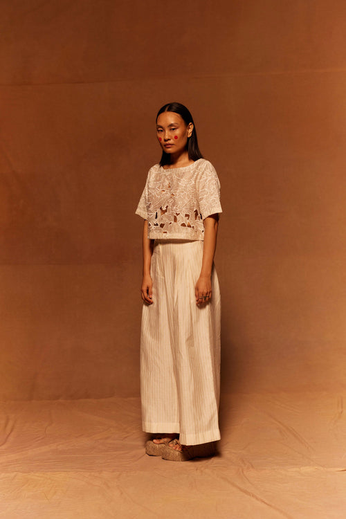 Avame Cut Work Top by My Store with Blouse, Top at Kamakhyaa for sustainable fashion