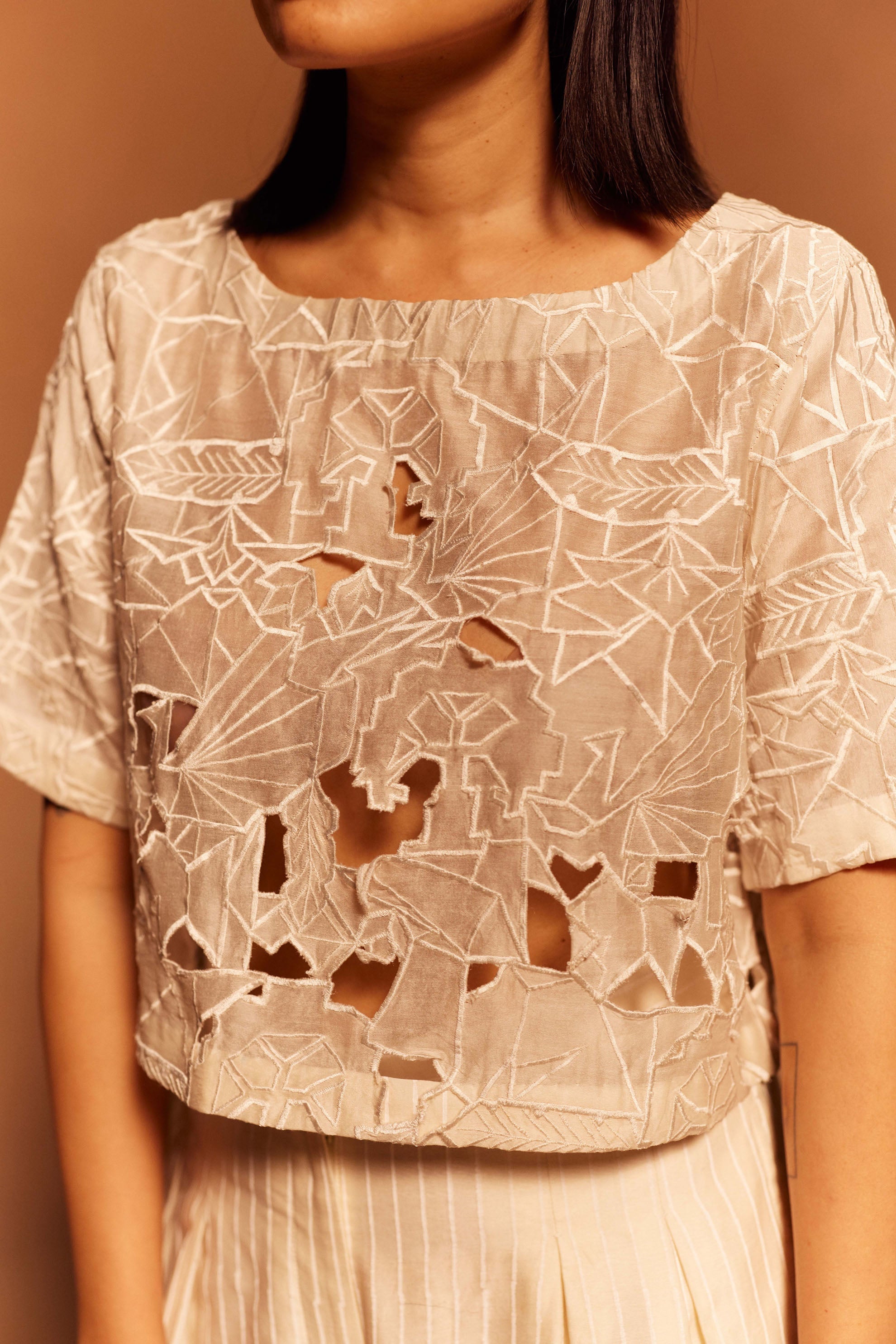 Avame Cut Work Top by My Store with Blouse, Top at Kamakhyaa for sustainable fashion