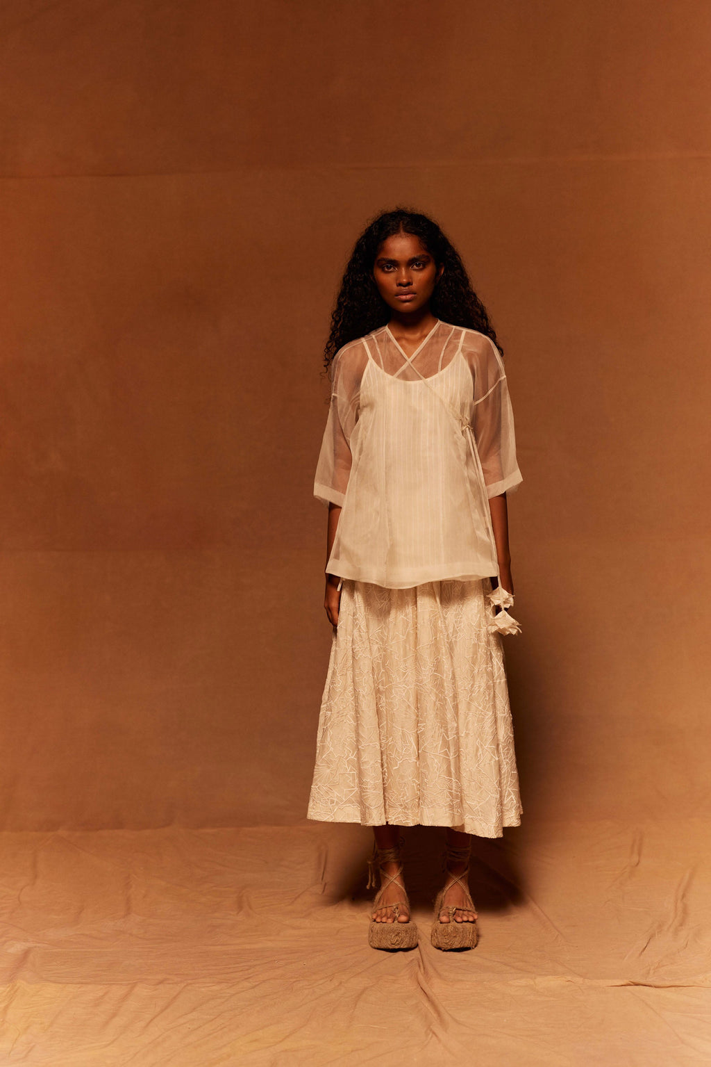 Tsuru Angrakhi + Slip by My Store with Blouse, Dress, Top at Kamakhyaa for sustainable fashion