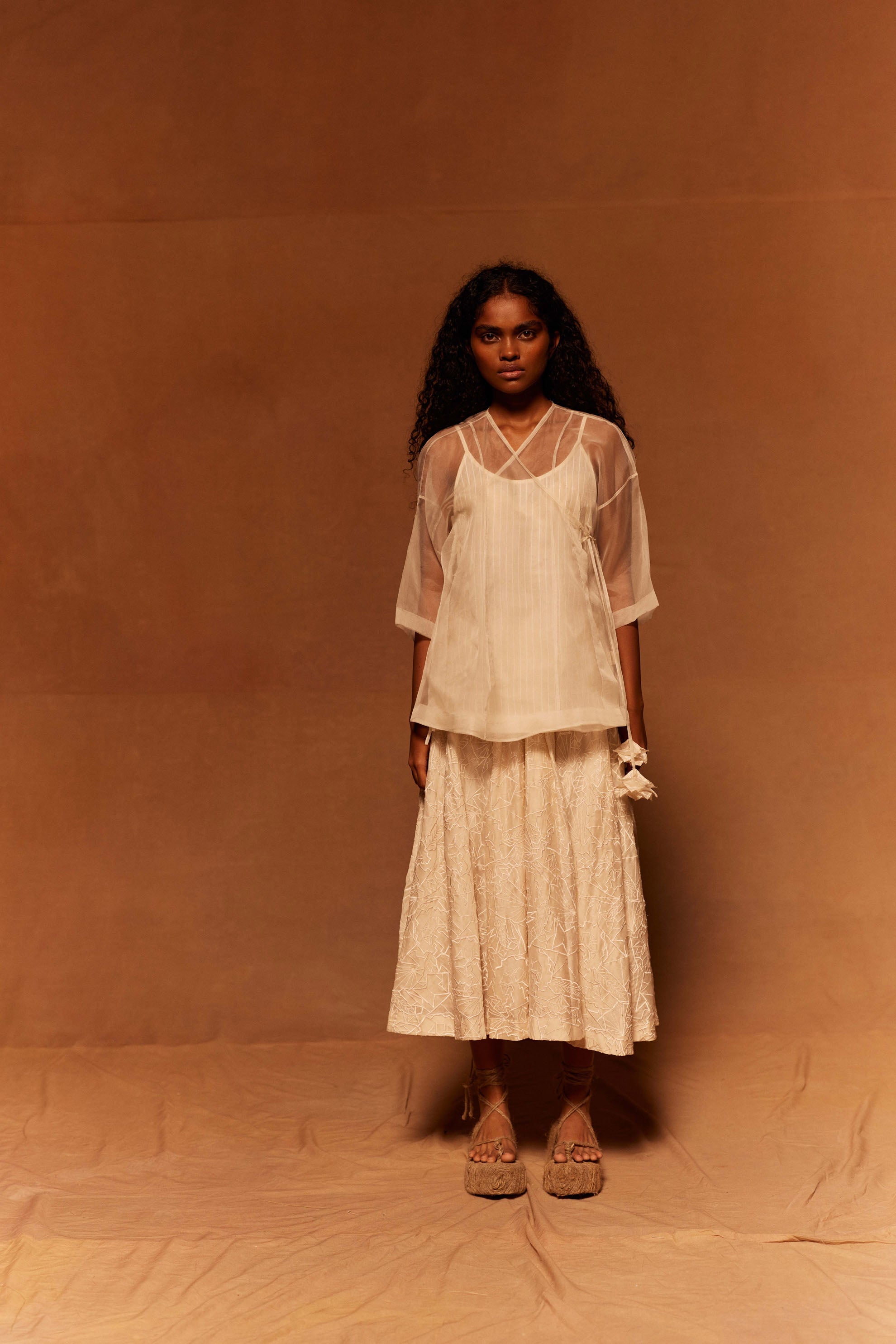 Tsuru Angrakhi + Slip by My Store with Blouse, Dress, Top at Kamakhyaa for sustainable fashion