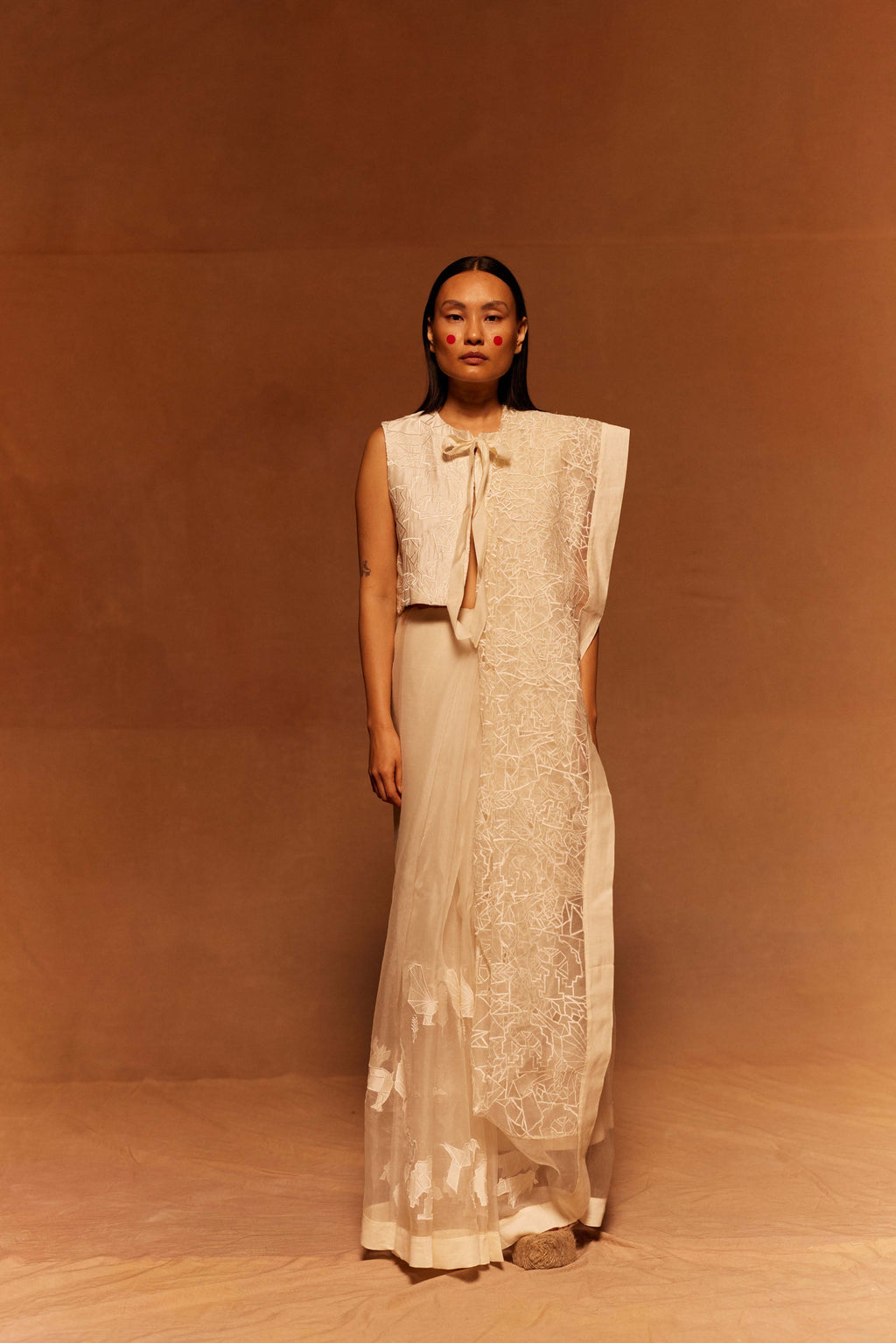 Kanpeki Organza Saree by My Store with Saree at Kamakhyaa for sustainable fashion