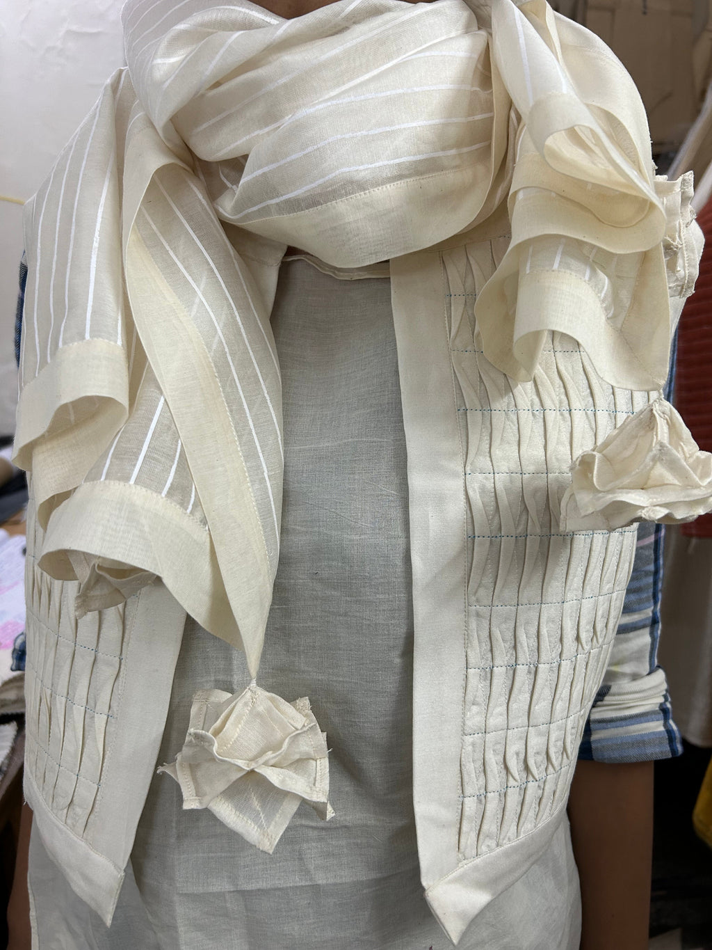 Aiiri Cotton Silk Scarf by My Store with scarf at Kamakhyaa for sustainable fashion