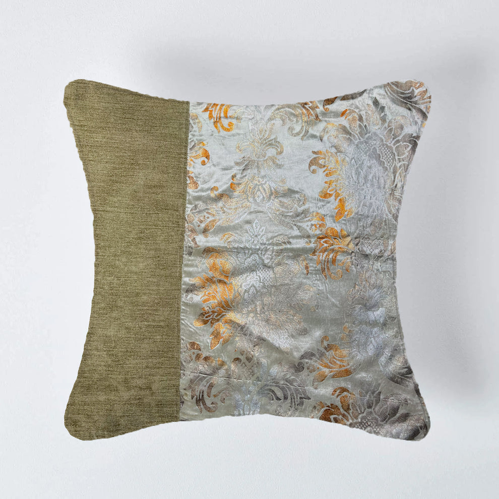 Blend by Aetherea with Cotton, Cushion covers, Half & Half, Multicolor, Printed, Upcycled at Kamakhyaa for sustainable fashion