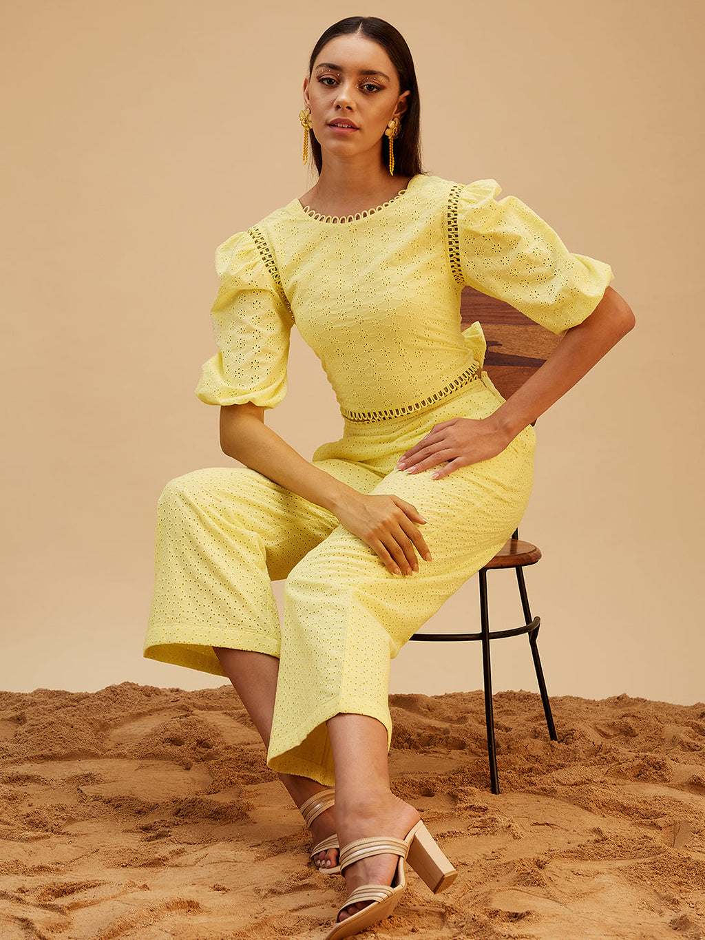 Sunkissed Co-ord Set by Bohobi with Large, Medium, Small, X-Large, X-Small at Kamakhyaa for sustainable fashion