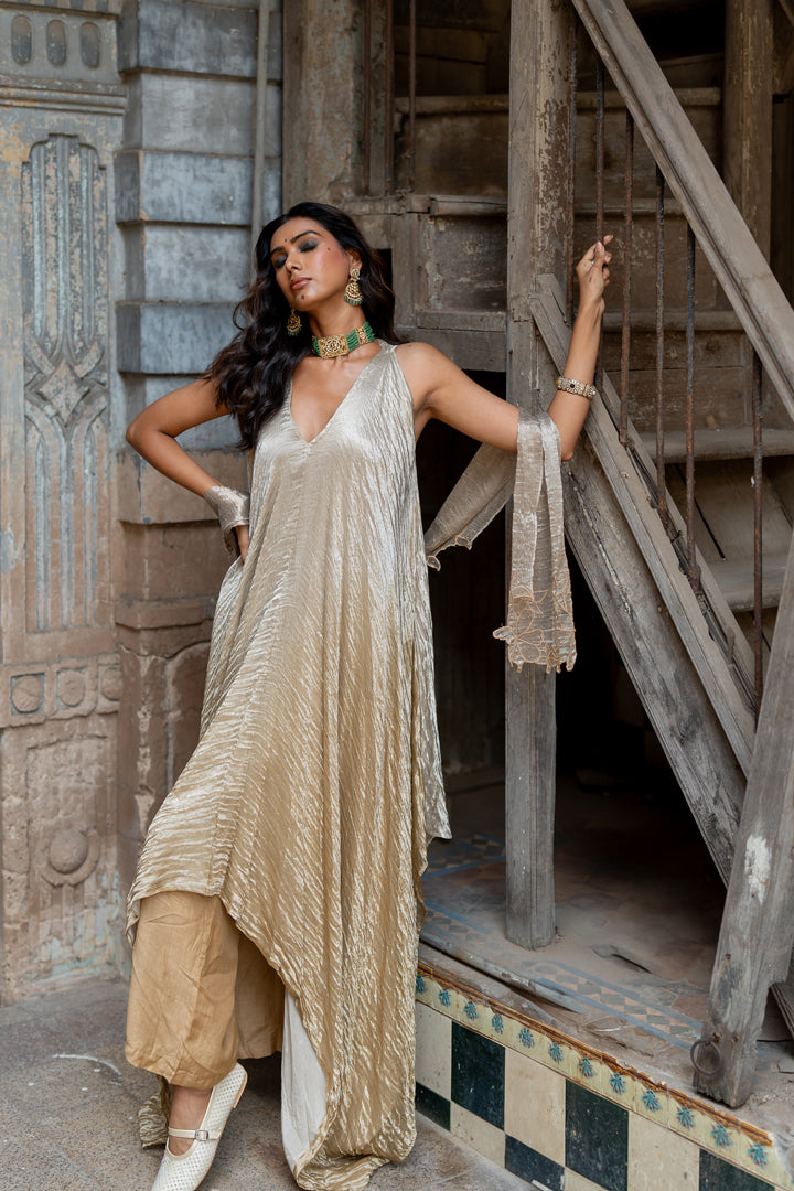 Kajri by Chambray & Co. with Qurbat by Chambray & Co at Kamakhyaa for sustainable fashion