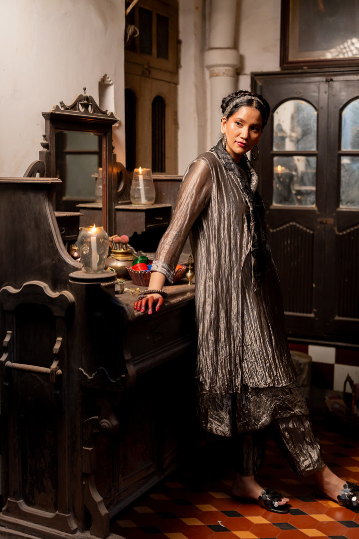 Damini by Chambray & Co. with Qurbat by Chambray & Co at Kamakhyaa for sustainable fashion