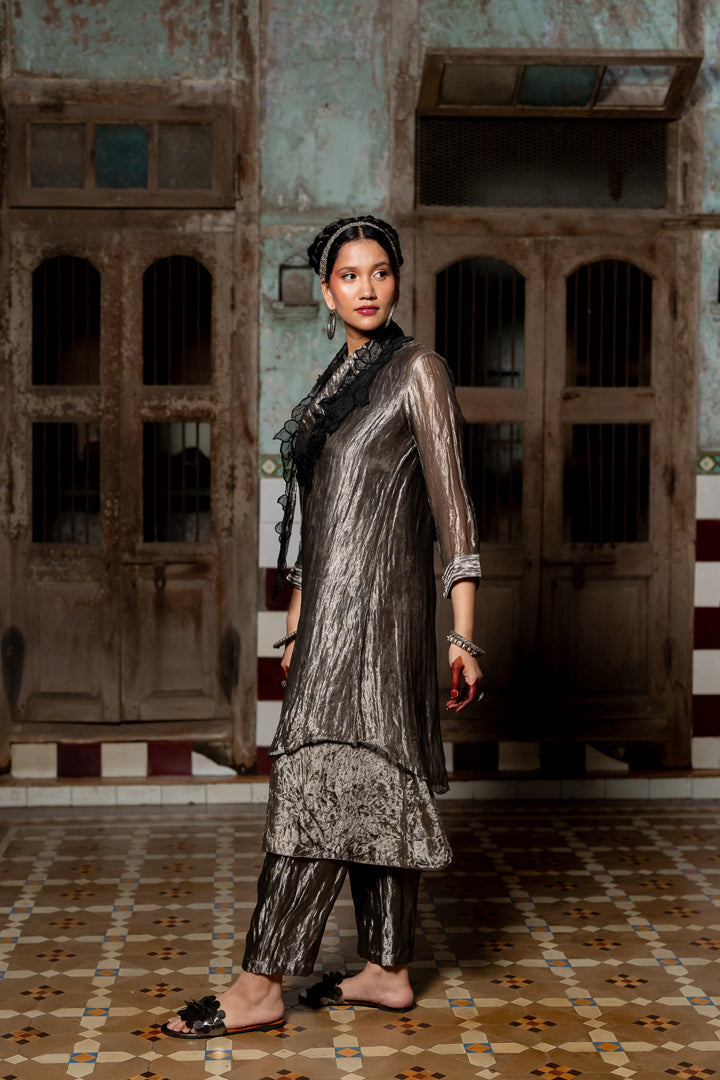 Damini by Chambray & Co. with Qurbat by Chambray & Co at Kamakhyaa for sustainable fashion