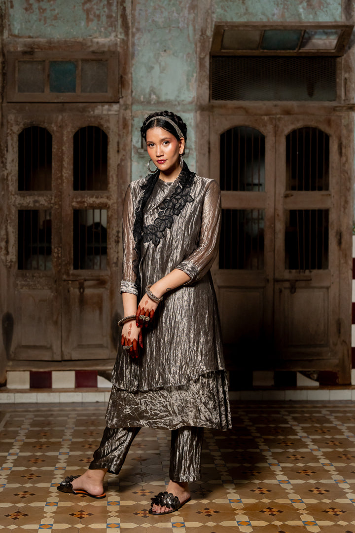 Damini by Chambray & Co. with Qurbat by Chambray & Co at Kamakhyaa for sustainable fashion