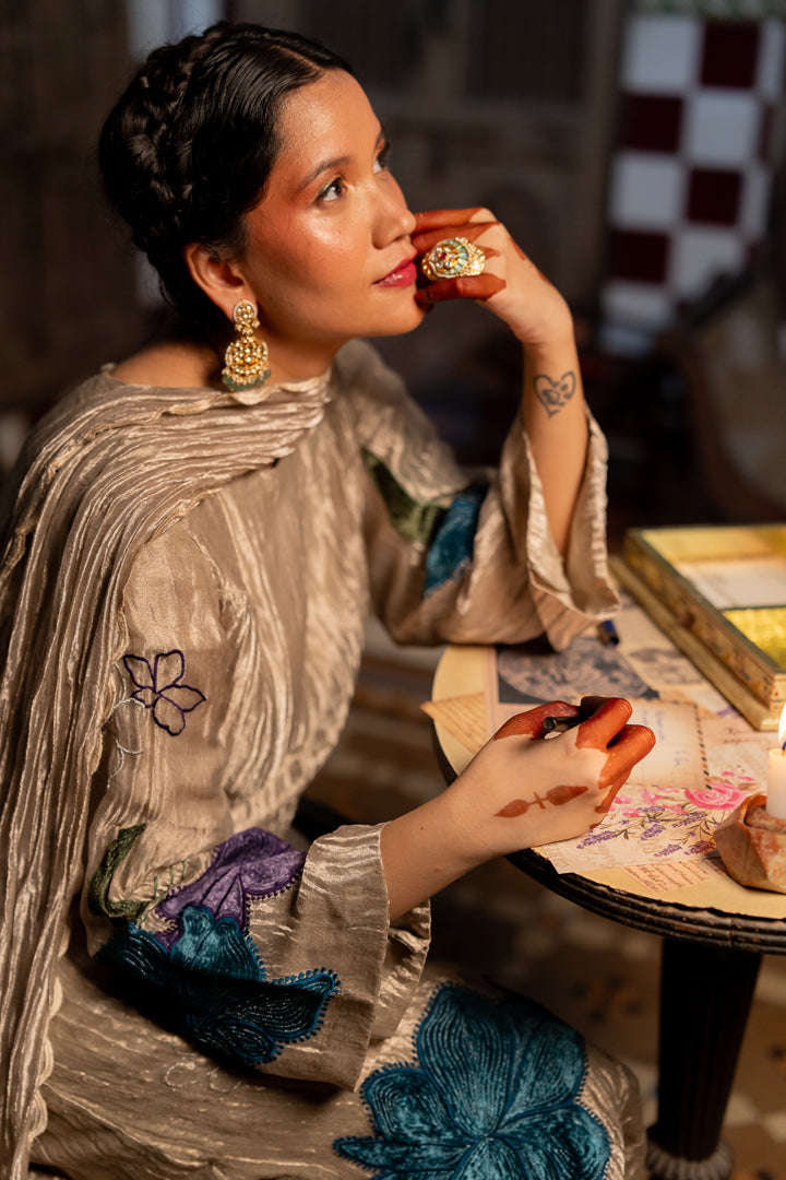 Preet by Chambray & Co. with Qurbat by Chambray & Co at Kamakhyaa for sustainable fashion