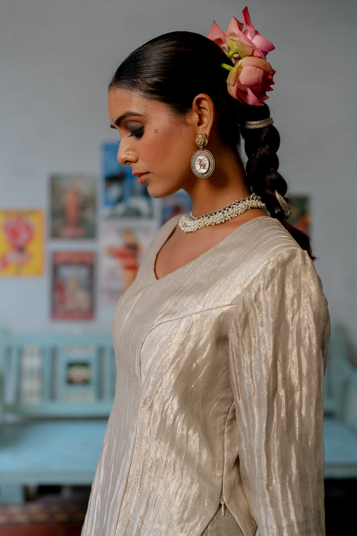 Devangi by Chambray & Co. with Qurbat by Chambray & Co at Kamakhyaa for sustainable fashion